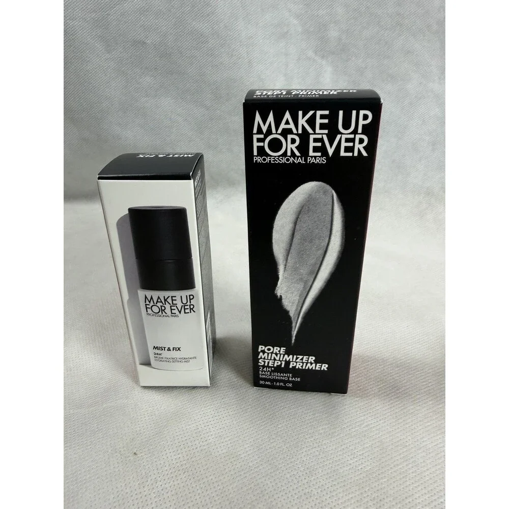Make Up Forever Professional  Poor Minimize And Make Up Forever Mist & Fix NEW